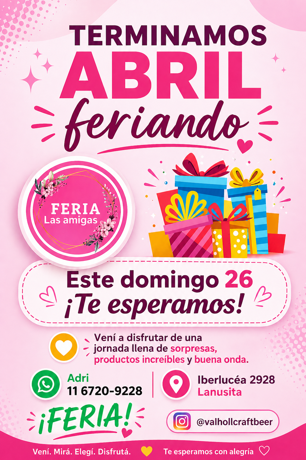 Feria Las amigas bar Valhöll