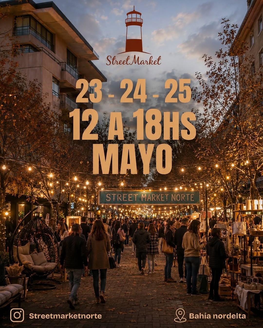 Street Market Norte en Bahía Grande Nordelta